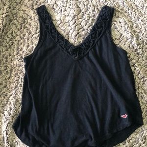 Hollister Navy Tank Top